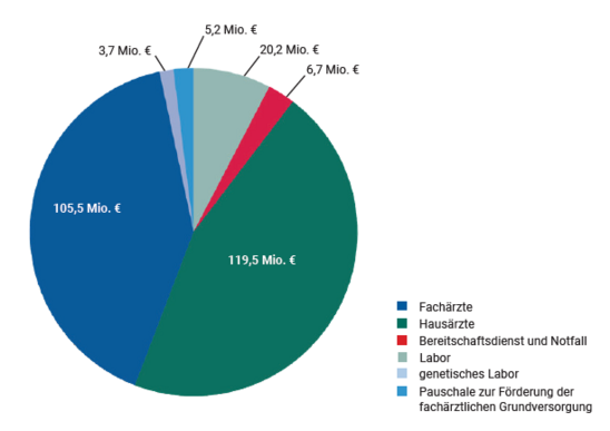 Eckdaten der Honorarverteilung I/2026