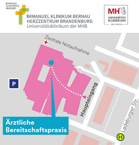 Lageplan BD-Praxis Bernau
