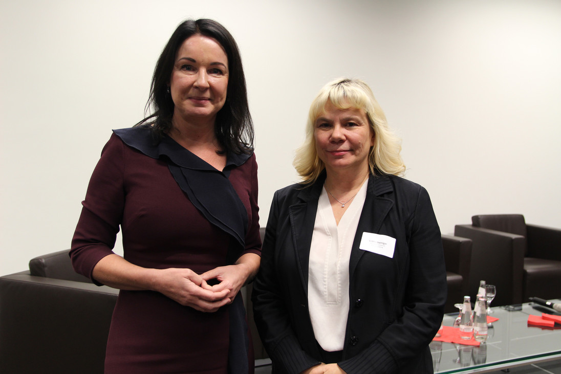 Britta Müller und Catrin Steiniger