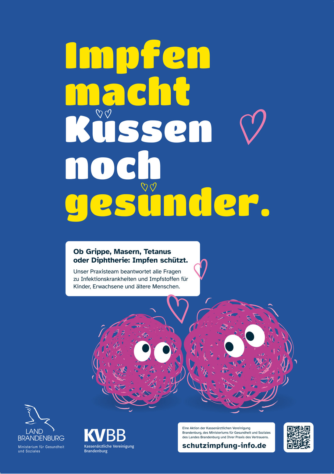 Plakat Motiv 4: Impfen macht gesünder