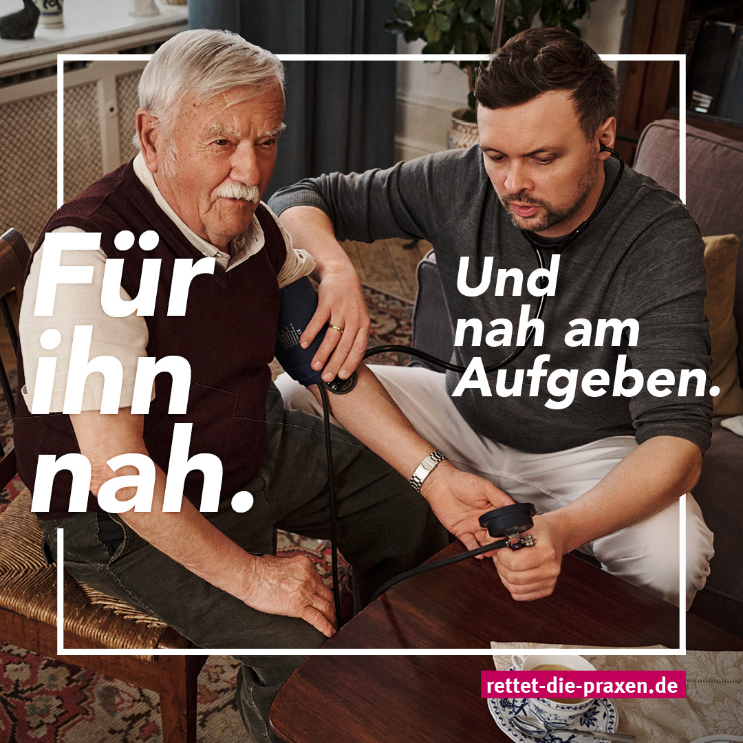 Kampagnenmotiv Landarzt