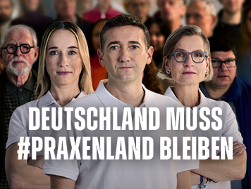 Bild der KBV-Kampagne Praxenland Bild der KBV-Kampagne Praxenland